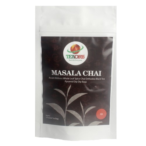 Masala Chai Spiced Black Tea Pyramid - 5 Teabags